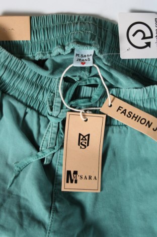 Pantaloni scurți de femei M.Sara, Mărime M, Culoare Verde, Preț 35,69 Lei