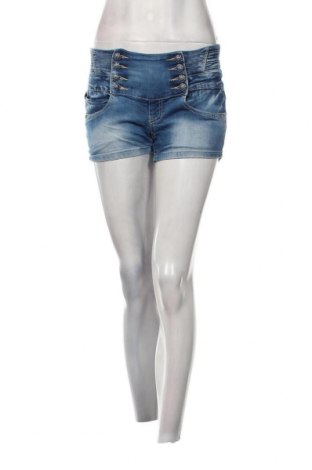 Γυναικείο κοντό παντελόνι Miss Curry, Μέγεθος M, Χρώμα Μπλέ, Τιμή 11,53 €