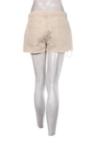 Pantaloni scurți de femei Perfect Jeans By Gina Tricot, Mărime M, Culoare Bej, Preț 30,60 Lei