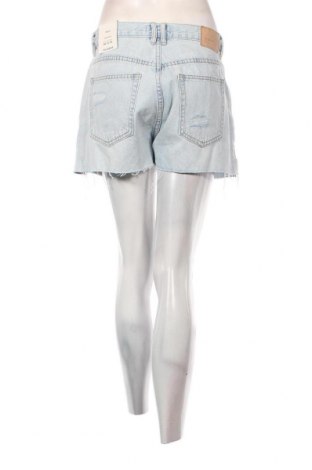 Pantaloni scurți de femei Pull&Bear, Mărime XL, Culoare Albastru, Preț 77,50 Lei