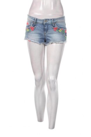 Γυναικείο κοντό παντελόνι Superdry, Μέγεθος M, Χρώμα Μπλέ, Τιμή 8,56 €