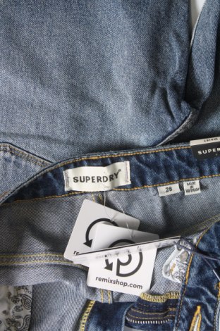 Pantaloni scurți de femei Superdry, Mărime M, Culoare Albastru, Preț 230,26 Lei