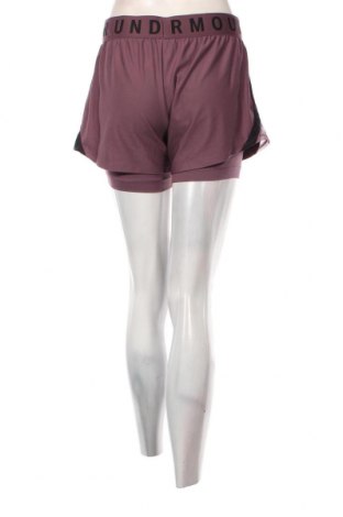 Γυναικείο κοντό παντελόνι Under Armour, Μέγεθος M, Χρώμα Βιολετί, Τιμή 39,69 €
