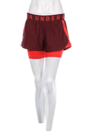 Γυναικείο κοντό παντελόνι Under Armour, Μέγεθος S, Χρώμα Κόκκινο, Τιμή 21,03 €