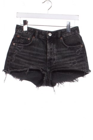 Pantaloni scurți de femei Zara, Mărime XS, Culoare Gri, Preț 24,55 Lei