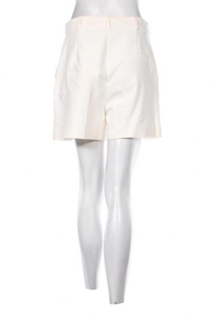 Pantaloni scurți de femei Zara, Mărime L, Culoare Ecru, Preț 151,32 Lei