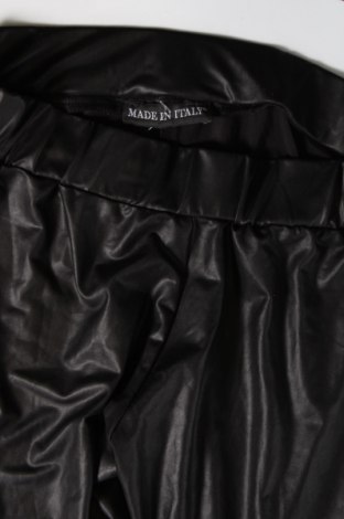 Γυναικείο κολάν Made In Italy, Μέγεθος L, Χρώμα Μαύρο, Τιμή 8,81 €