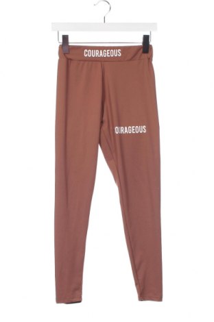 Damskie legginsy SHEIN, Rozmiar XS, Kolor Brązowy, Cena 17,08 zł