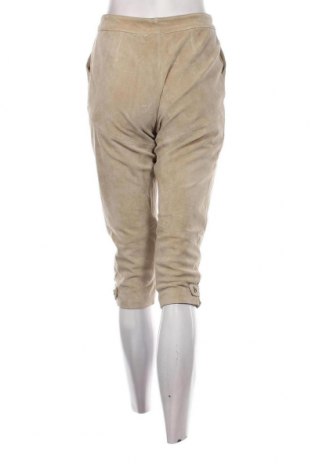 Damen Lederhose, Größe S, Farbe Beige, Preis 24,57 €