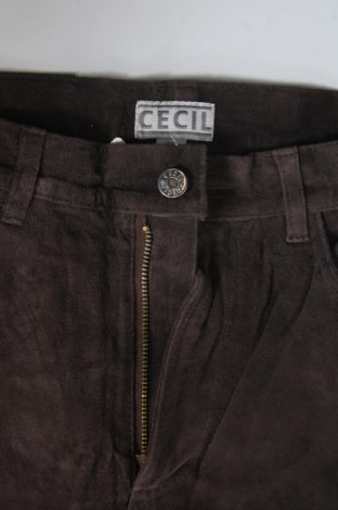 Dámske kožené nohavice  Cecil, Veľkosť L, Farba Hnedá, Cena  22,42 €