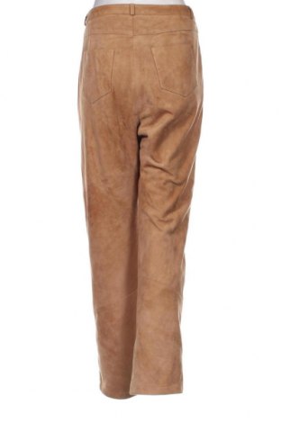 Γυναικείο παντελόνι δερμάτινο Elegance Paris, Μέγεθος XL, Χρώμα  Μπέζ, Τιμή 58,15 €