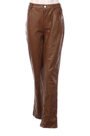 Pantaloni de piele pentru damă Guess, Mărime XL, Culoare Maro, Preț 311,18 Lei