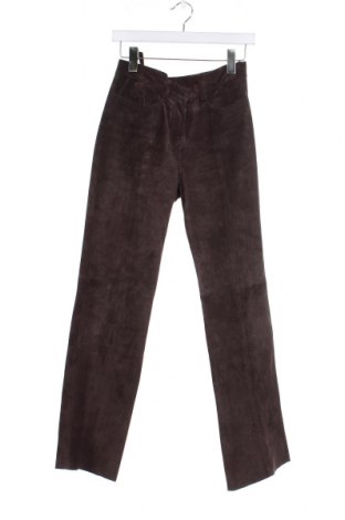 Γυναικείο παντελόνι δερμάτινο Marc Aurel, Μέγεθος XS, Χρώμα Καφέ, Τιμή 73,49 €