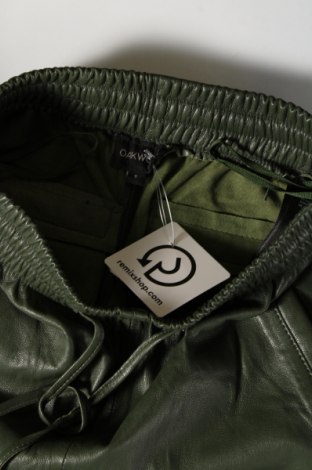 Dámske kožené nohavice  Oakwood, Veľkosť S, Farba Zelená, Cena  99,51 €