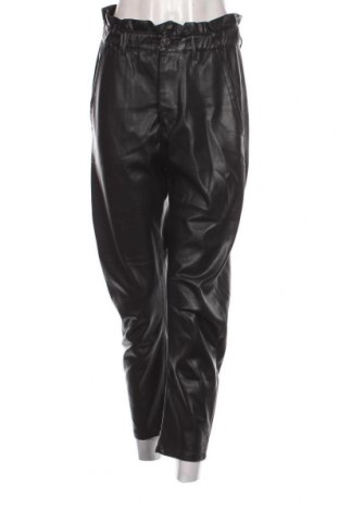 Pantaloni de piele pentru damă Zara, Mărime S, Culoare Negru, Preț 39,80 Lei