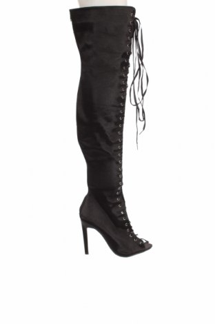 Γυναικείες μπότες καλοκαιρινές, Μέγεθος 38, Χρώμα Μαύρο, Τιμή 17,80 €