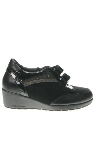 Дамски обувки Melluso, Размер 36, Цвят Черен, Цена 66,75 лв.