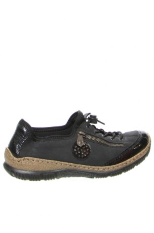 Дамски обувки Rieker, Размер 39, Цвят Черен, Цена 26,40 лв.
