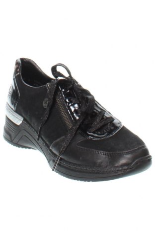 Дамски обувки Rieker, Размер 38, Цвят Черен, Цена 37,40 лв.