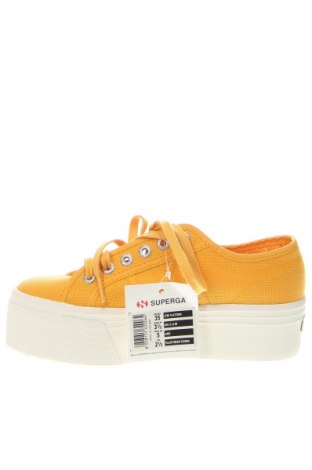 Damenschuhe Superga, Größe 35, Farbe Gelb, Preis 104,64 €