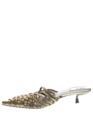 Γυναικεία παπούτσια Zara, Μέγεθος 37, Χρώμα Χρυσαφί, Τιμή 14,31 €