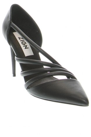 Дамски обувки Zign, Размер 39, Цвят Черен, Цена 54,00 лв.