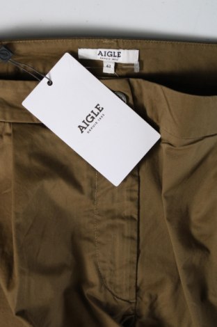 Pantaloni de femei Aigle, Mărime L, Culoare Verde, Preț 335,53 Lei