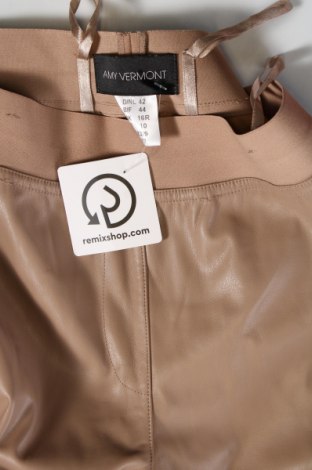 Damskie spodnie Amy Vermont, Rozmiar XL, Kolor Beżowy, Cena 59,01 zł