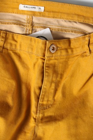 Damskie spodnie Calliope, Rozmiar XL, Kolor Żółty, Cena 41,74 zł