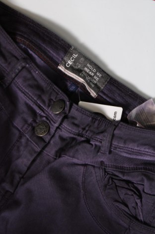 Pantaloni de femei Cecil, Mărime L, Culoare Mov, Preț 59,62 Lei