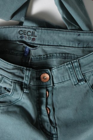 Pantaloni de femei Cecil, Mărime S, Culoare Verde, Preț 59,62 Lei