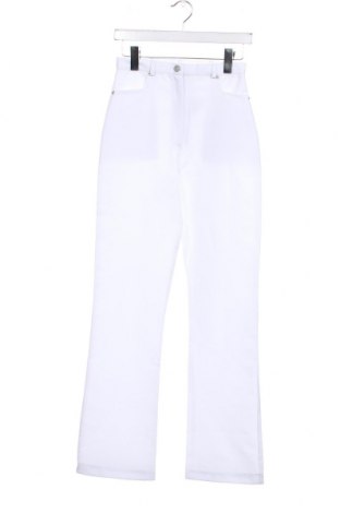 Pantaloni de femei Clockhouse, Mărime XS, Culoare Alb, Preț 44,99 Lei