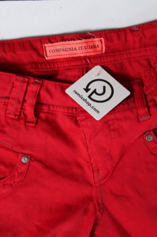 Pantaloni de femei Compagnia Italiana, Mărime M, Culoare Roșu, Preț 100,66 Lei