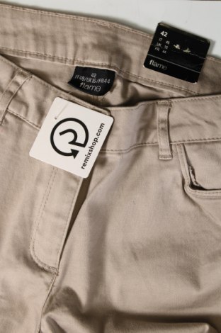 Damenhose Flame, Größe L, Farbe Beige, Preis € 15,25