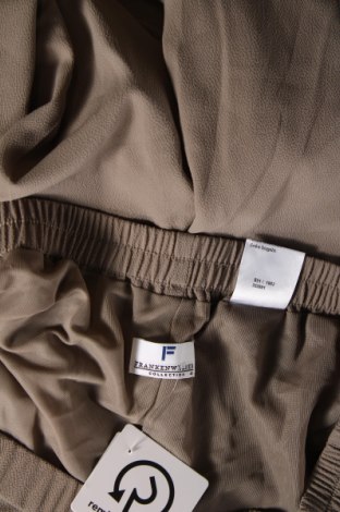 Pantaloni de femei Frank Walder, Mărime XL, Culoare Bej, Preț 109,60 Lei