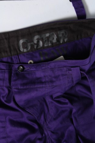 Дамски панталон G-Star Raw, Размер M, Цвят Лилав, Цена 37,50 лв.