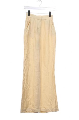 Дамски панталон H&M, Размер XS, Цвят Бежов, Цена 17,41 лв.