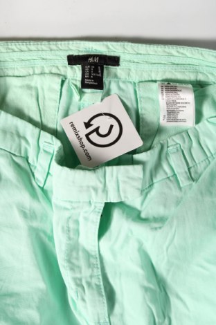 Γυναικείο παντελόνι H&M, Μέγεθος M, Χρώμα Πράσινο, Τιμή 3,59 €