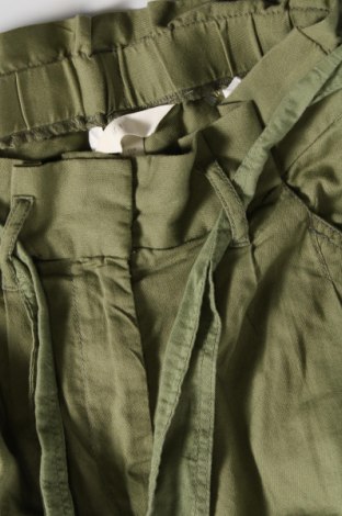 Дамски панталон H&M, Размер S, Цвят Зелен, Цена 17,40 лв.
