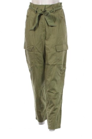 Дамски панталон H&M, Размер S, Цвят Зелен, Цена 17,40 лв.