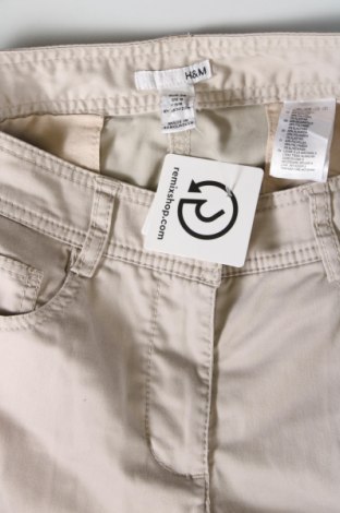 Дамски панталон H&M, Размер M, Цвят Бежов, Цена 17,41 лв.