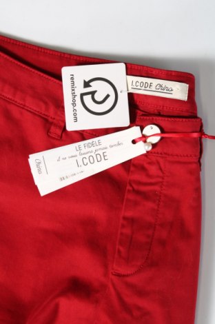 Pantaloni de femei I.Code, Mărime M, Culoare Roșu, Preț 76,99 Lei