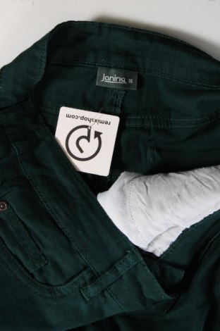 Дамски панталон Janina, Размер M, Цвят Зелен, Цена 15,66 лв.