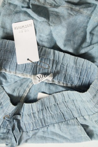 Damskie spodnie Just White By Se, Rozmiar M, Kolor Niebieski, Cena 133,86 zł