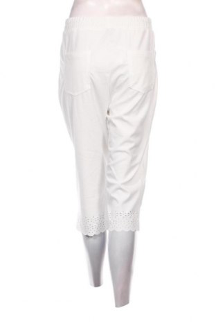 Pantaloni de femei JustFashionNow, Mărime M, Culoare Alb, Preț 31,48 Lei