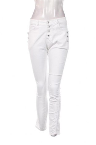 Pantaloni de femei Made In Italy, Mărime M, Culoare Alb, Preț 73,98 Lei