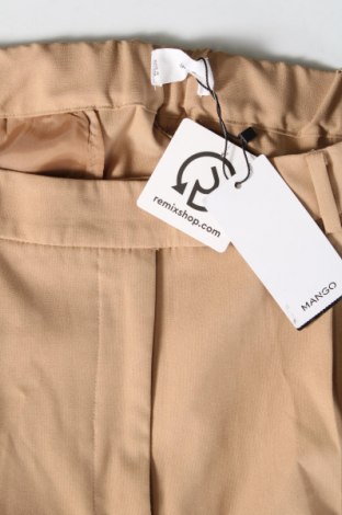 Damskie spodnie Mango, Rozmiar XL, Kolor Beżowy, Cena 92,36 zł