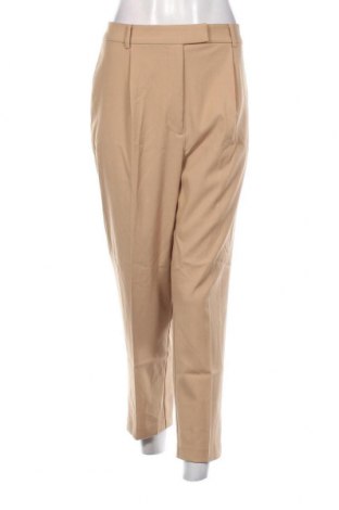 Дамски панталон Mango, Размер XL, Цвят Бежов, Цена 26,95 лв.