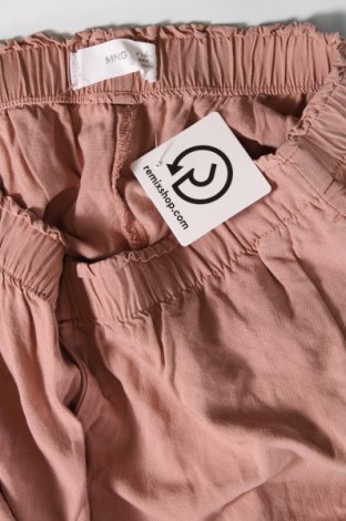 Dámské kalhoty  Mango, Velikost L, Barva Popelavě růžová, Cena  257,00 Kč