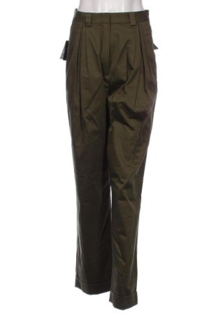 Pantaloni de femei Massimo Dutti, Mărime S, Culoare Verde, Preț 256,58 Lei